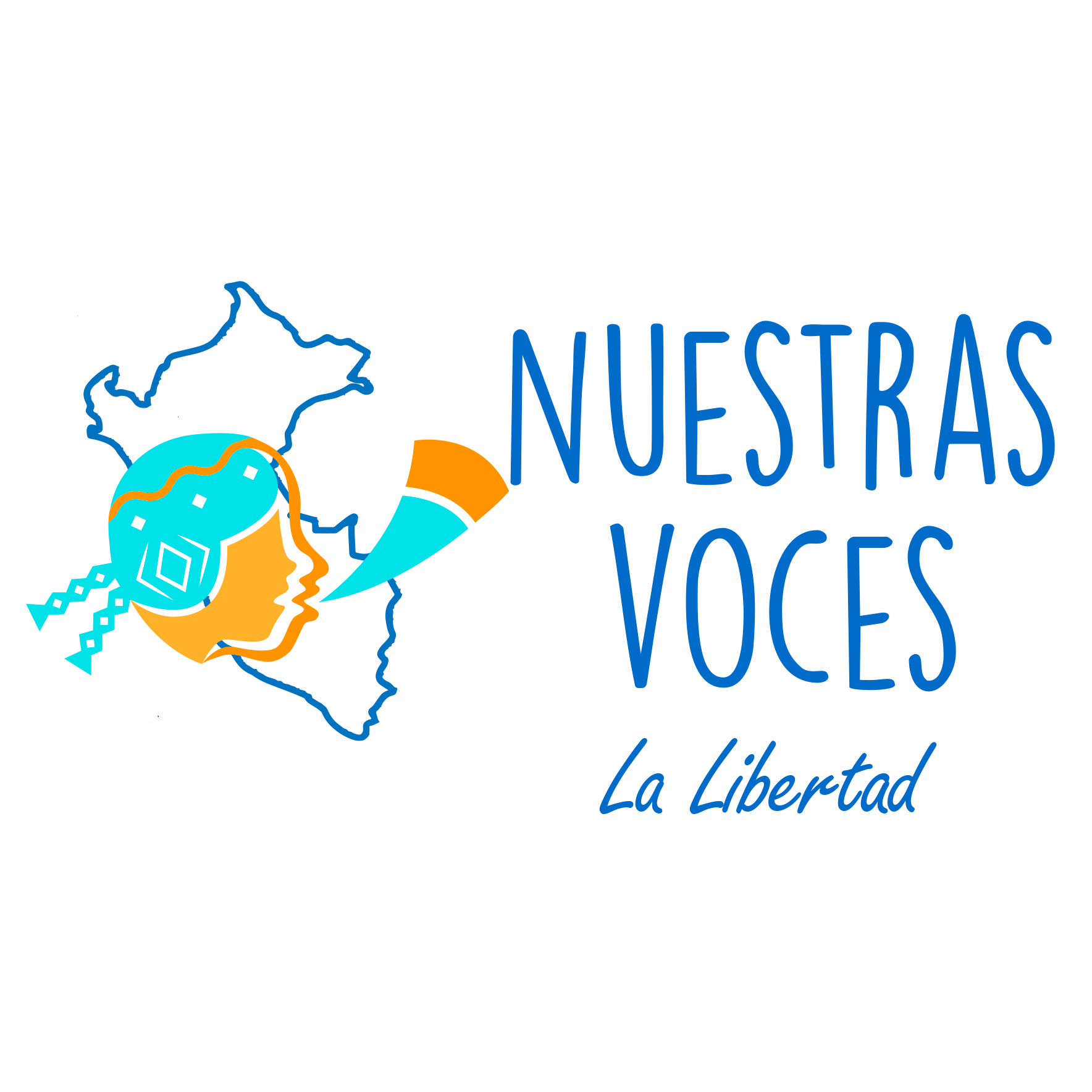 Logo Nuestras Voces – La Libertad